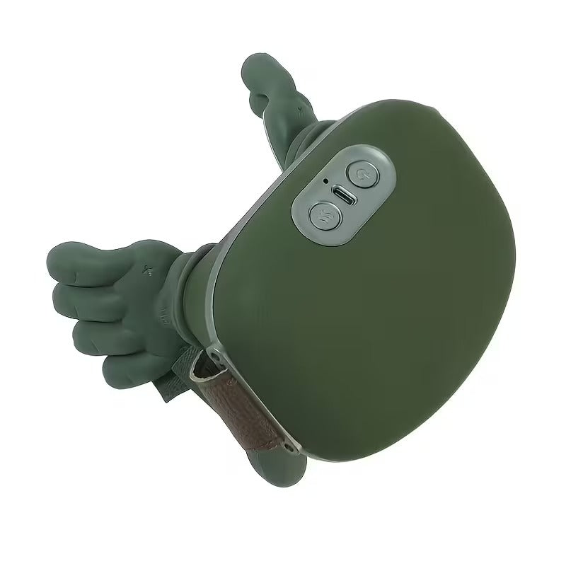 Releivo™ 3D Finger Neck & Shoulder Massager – Deep Tissue Real Hand Massage; Wireless; 3-Speed Adjustable with Straps