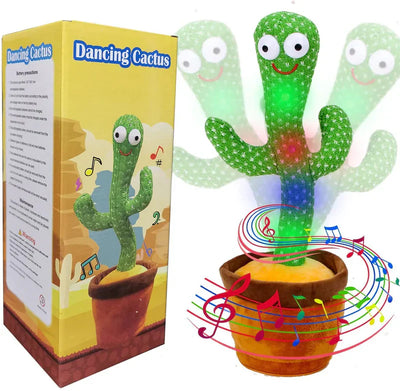 Portable Rechargeable Dancing Cactus Toy