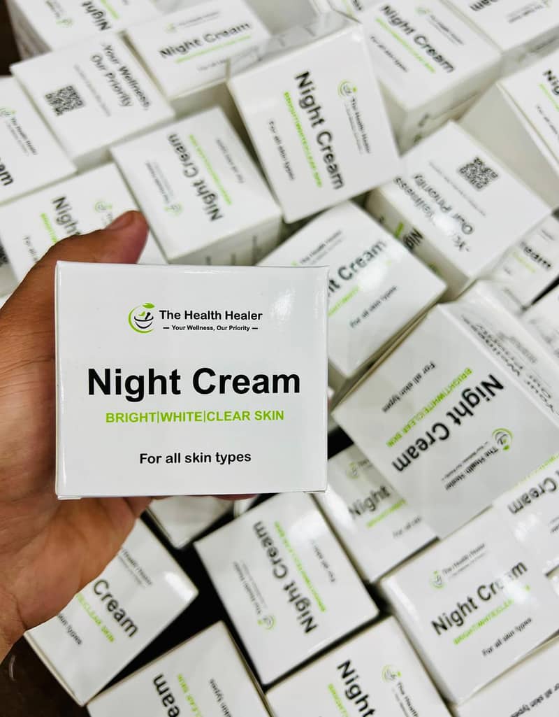 Night Cream For Bright, White And Clear Skin