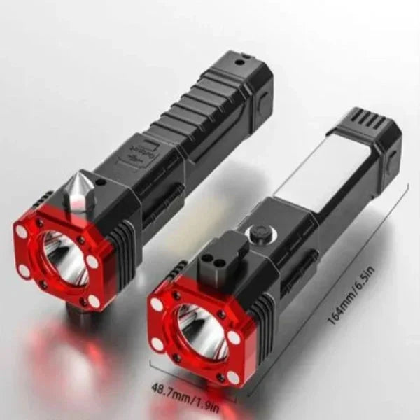 Rechargeable And Multifunctional Versatile High-power Led Flashlight