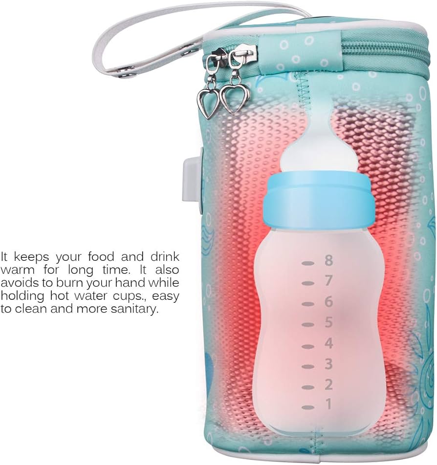 Portable Usb Feeder Warmer Pouch Shaped Easy To Carry