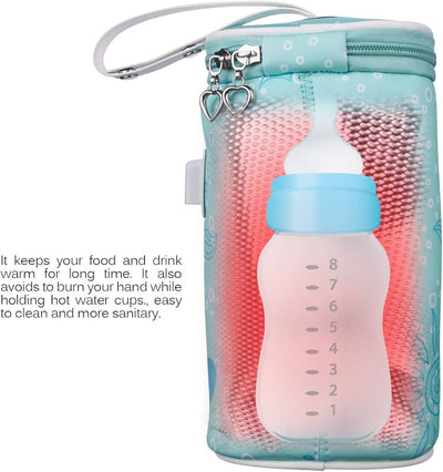 Portable Usb Feeder Warmer Pouch Shaped Easy To Carry