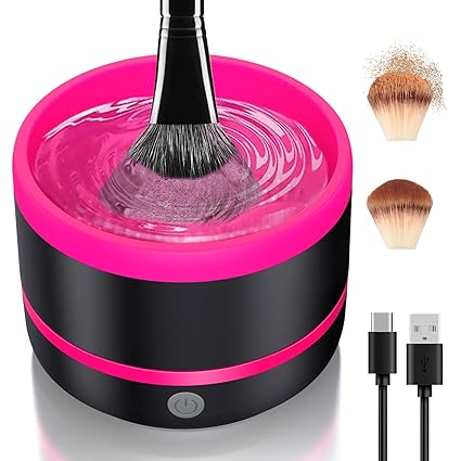 Makeup & Paint Brush Cleaner Machine – Electric