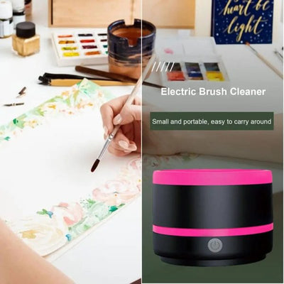 Makeup & Paint Brush Cleaner Machine – Electric