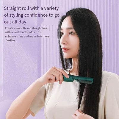 Wireless Travel Comb Hair Straightener