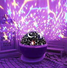 Color Changing Lamp with Star Light Projector