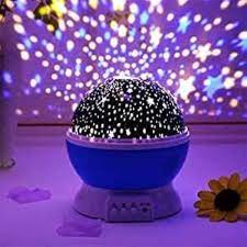 Color Changing Lamp with Star Light Projector