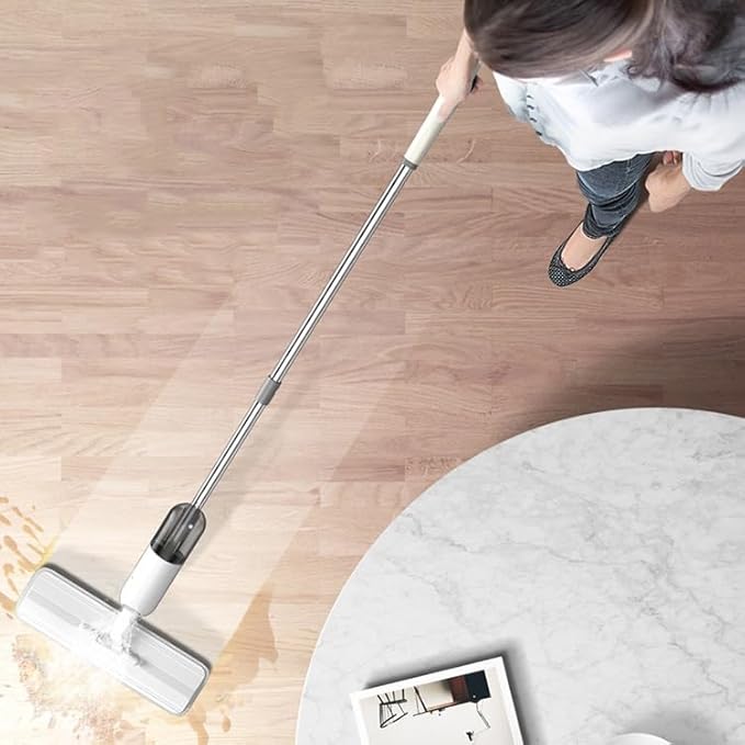 360 Degree Mop With Water Spray Mechanism